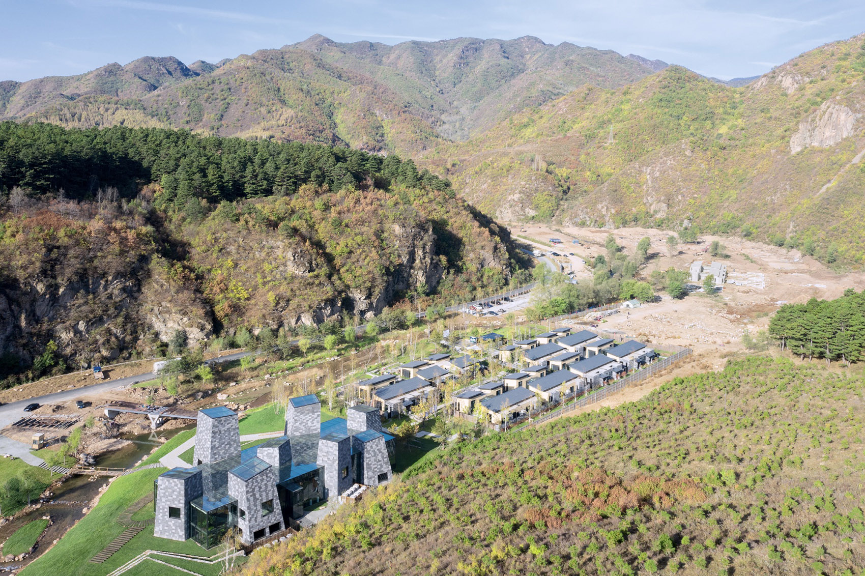 森之谷温泉中心，承德 / B.L.U.E. 建筑设计事务所-15