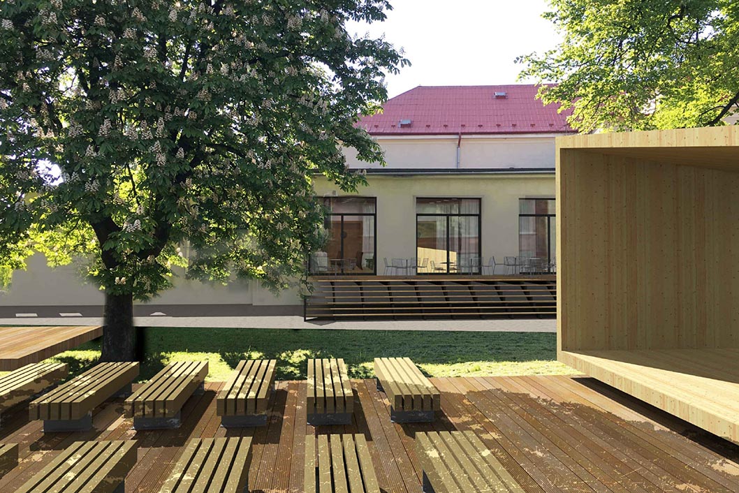 Úprava zahrady a malého sálu Katolického domu – Mrva.net-7