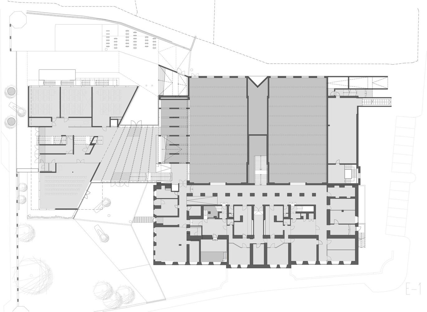 奥地利库夫施泰因小镇上的高中学校丨WIESFLECKER ARCHITECTURE-26