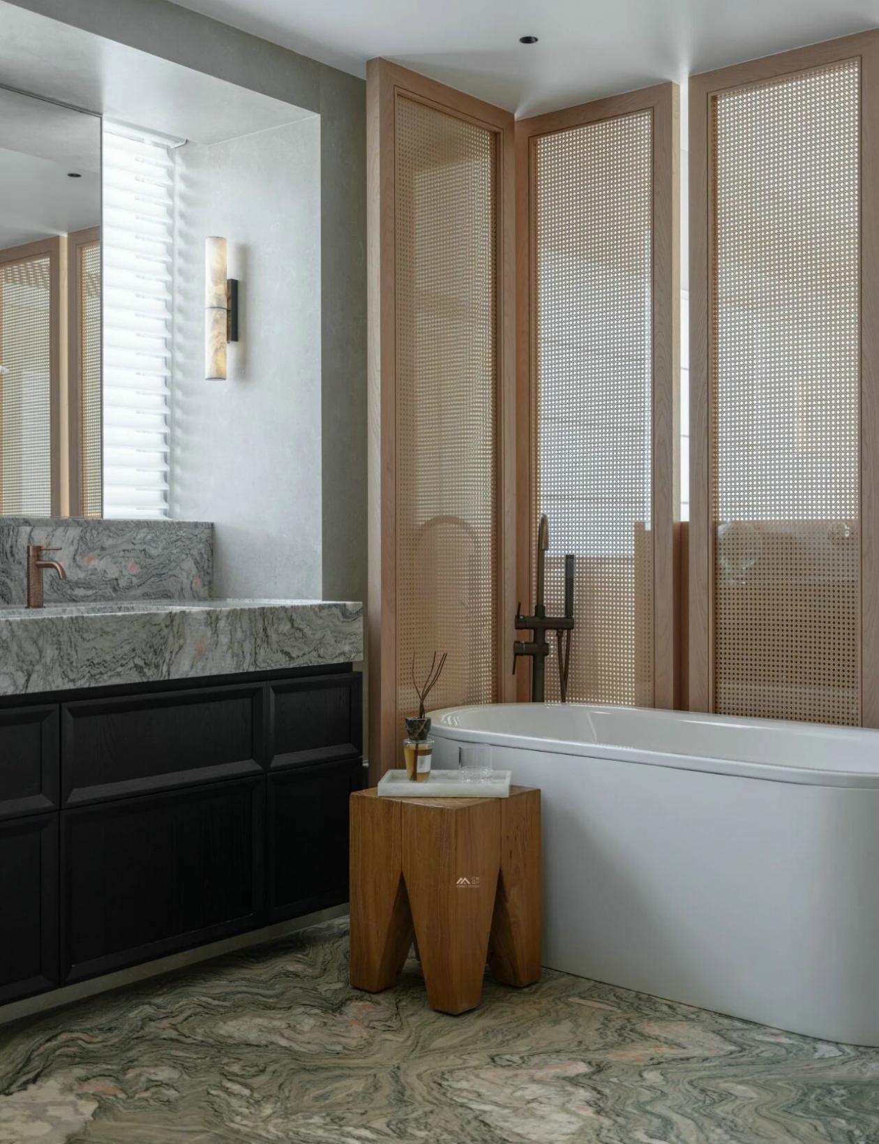 深圳中信红树湾245㎡复式实景丨中国深圳丨HOMBLE红柏设计-34