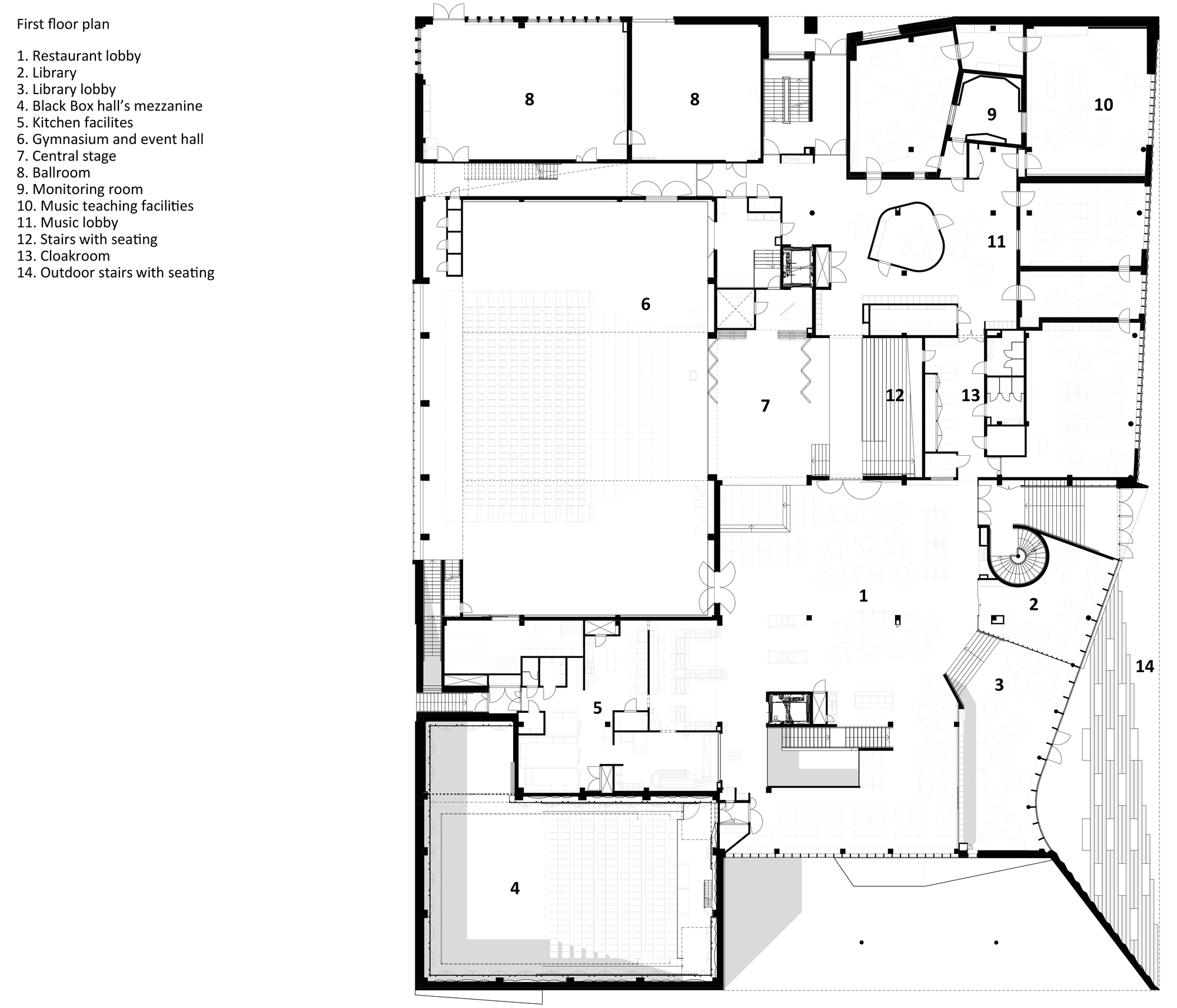 卢米特艺术高中丨芬兰库奥皮奥丨Lukkaroinen Architects-56
