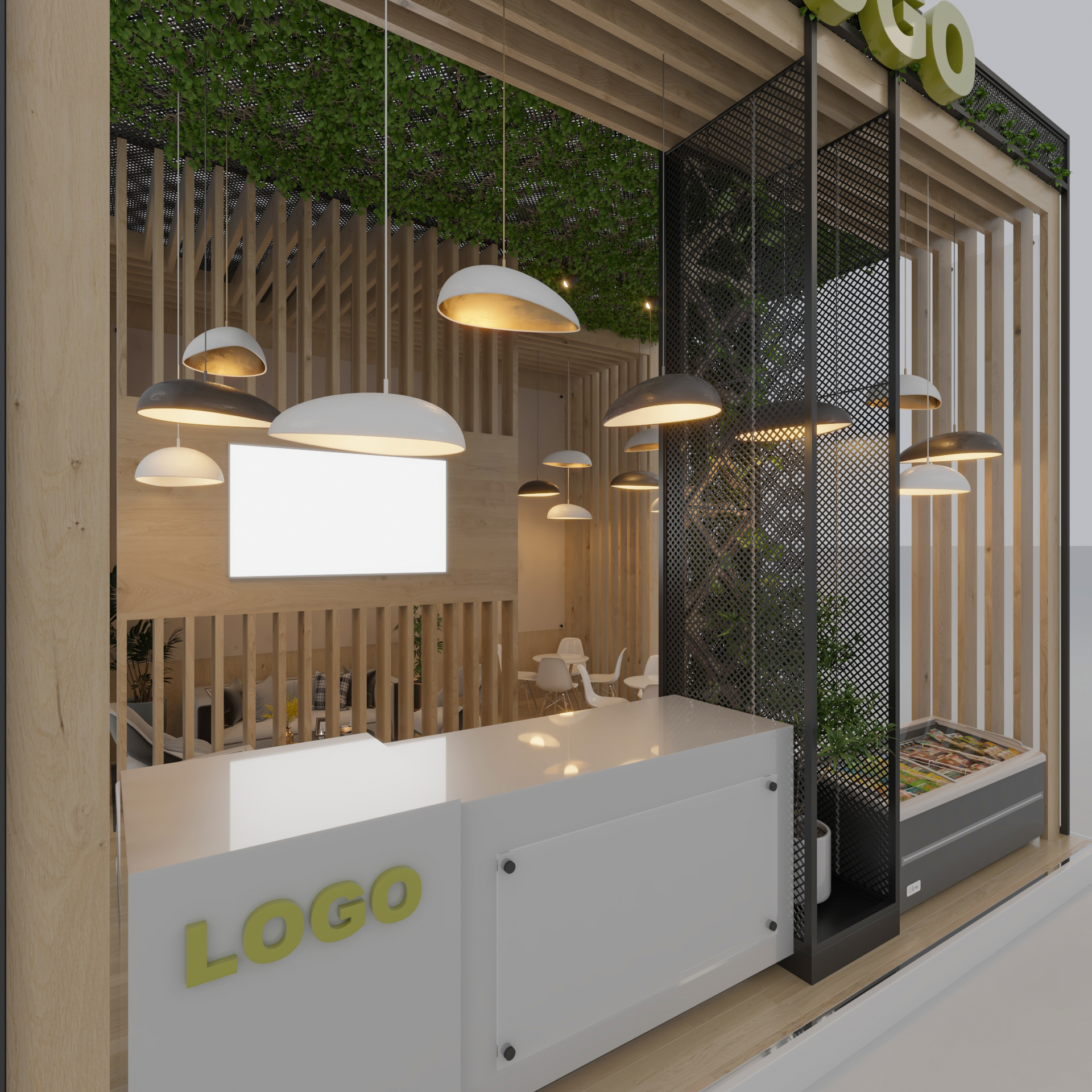 Frozen Food Booth Design-8