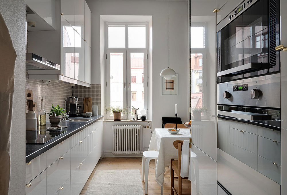 温馨与冷静的完美融合 | 81 平米瑞典公寓设计-25