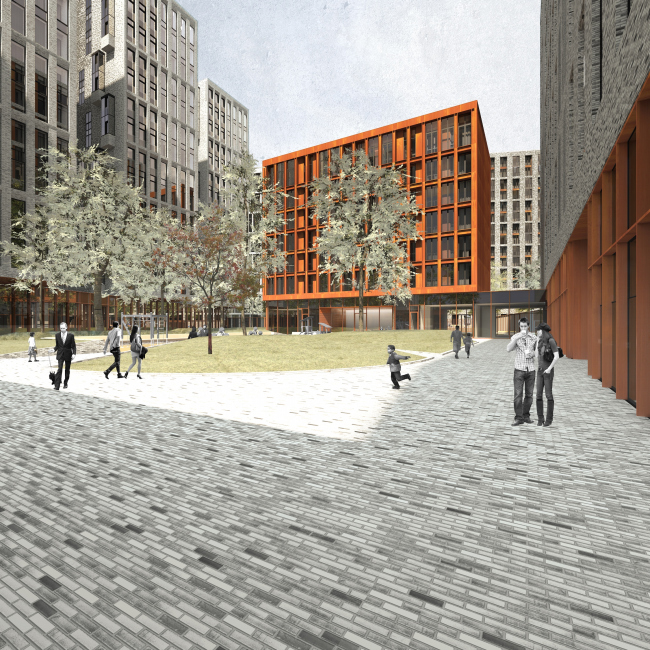 “Дом у причала”（“ЗилАрт”住宅综合体部分地块）丨Сергей Скуратов ARCHITECTS-94