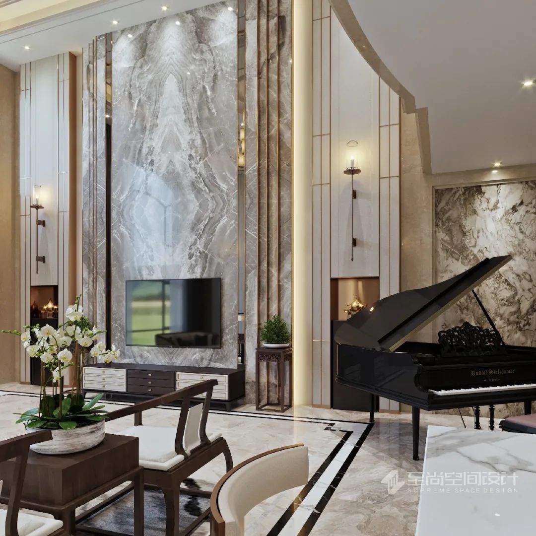 新中式诗意空间，传统与现代的完美融合-18