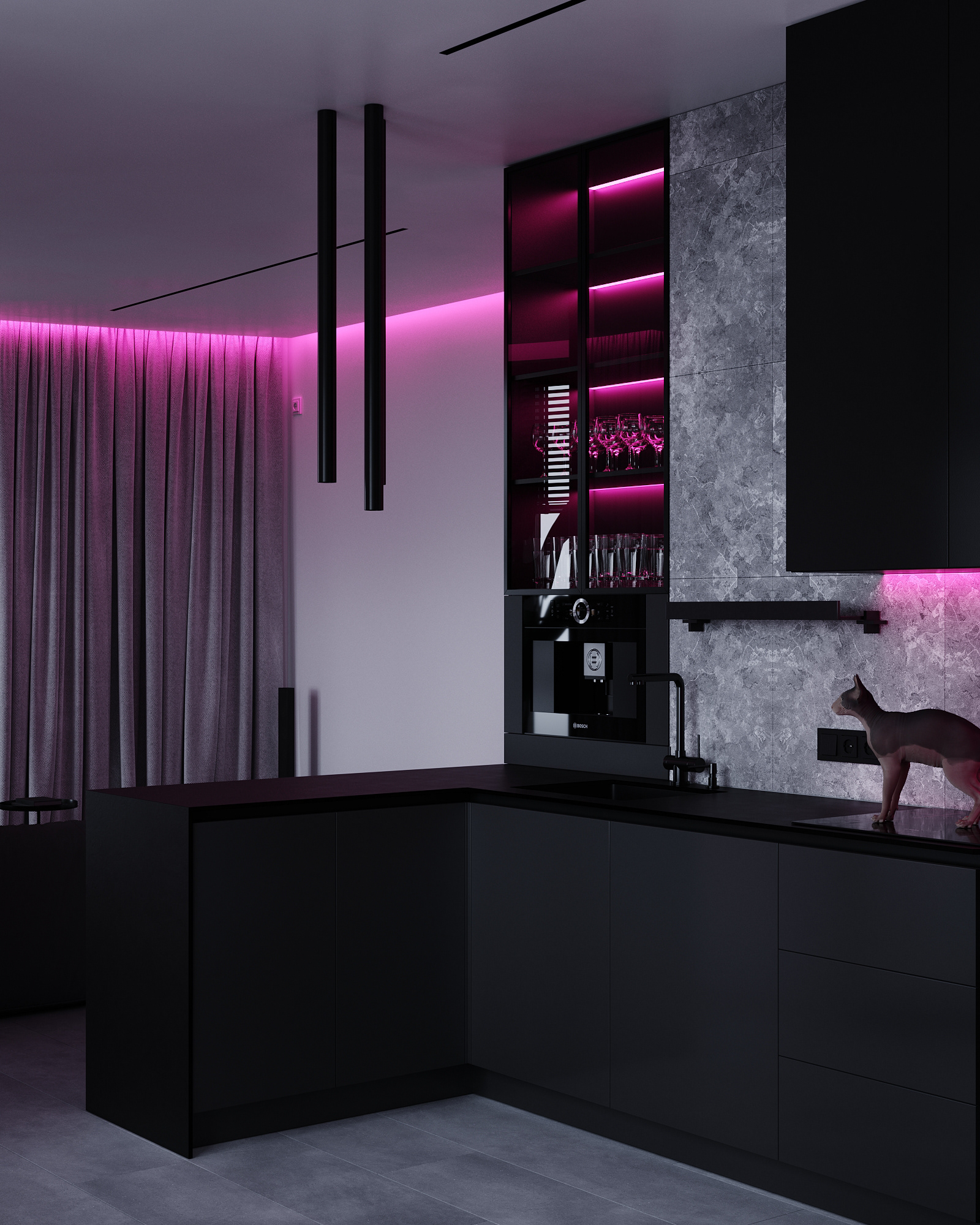 Black and White 室内设计丨z.point-12