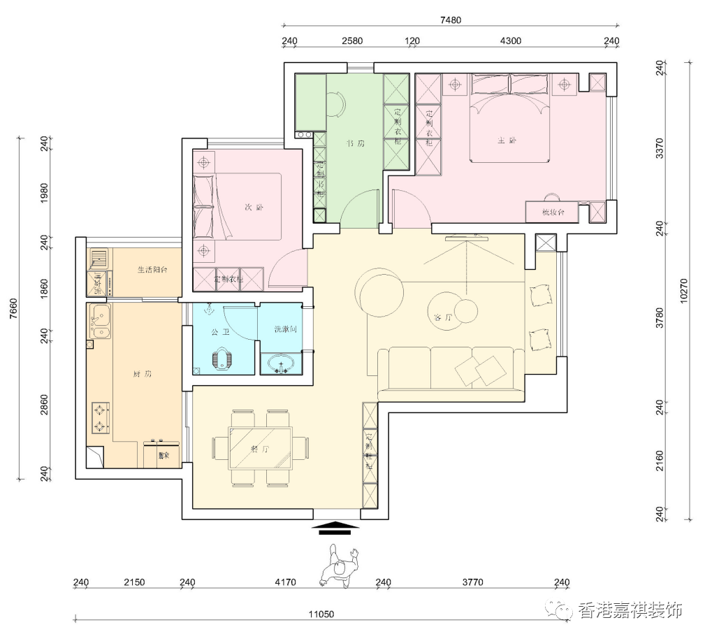 四栋户型设计案例-83