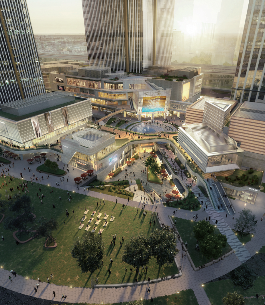 徐汇“金五星”商务区崛起,徐汇万科中心T3样板层正式亮相-36