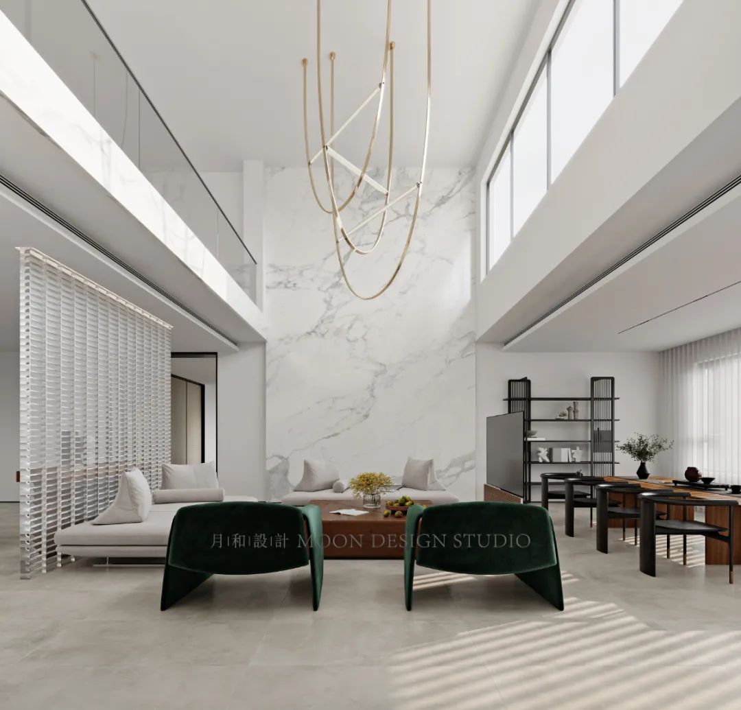 极简空间与自然元素的完美融合丨月和设计-27