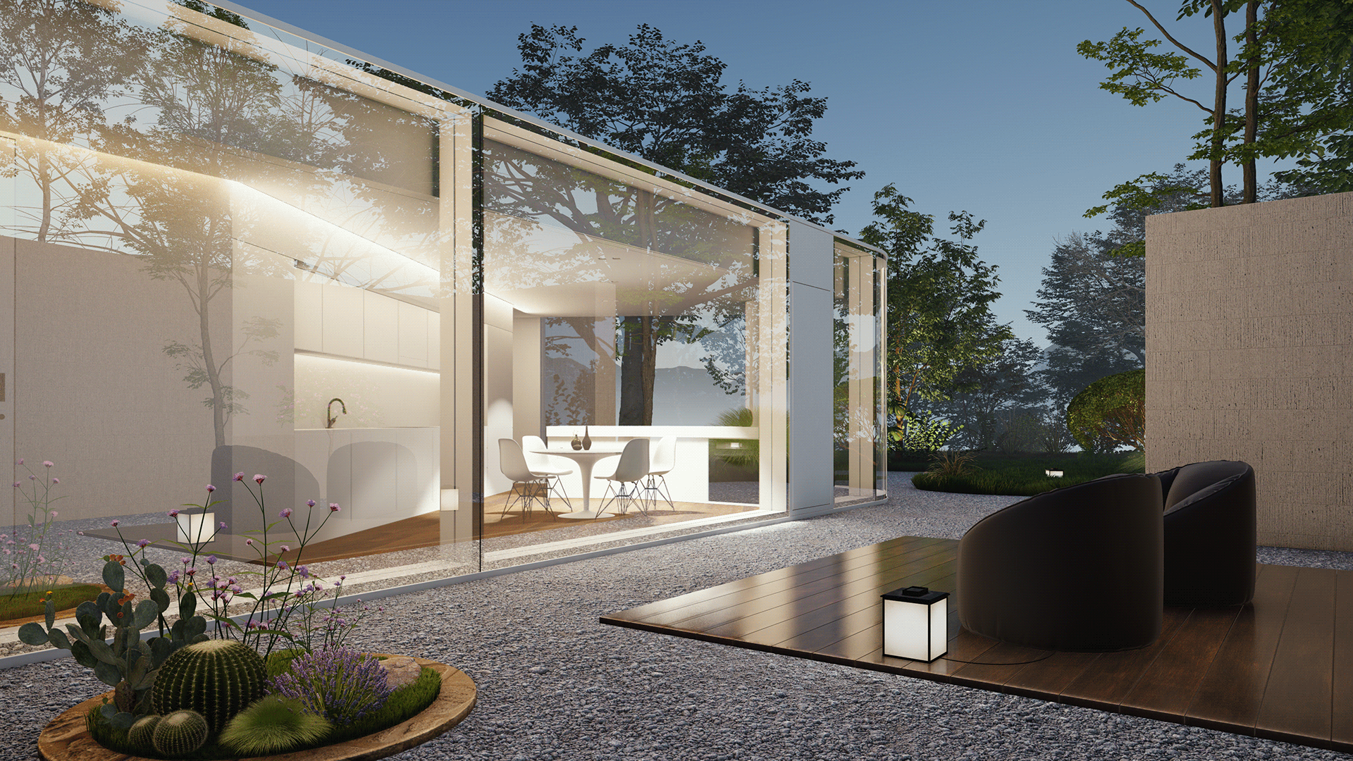 LUMION 课程作业 · 卢加诺住宅渲染-7