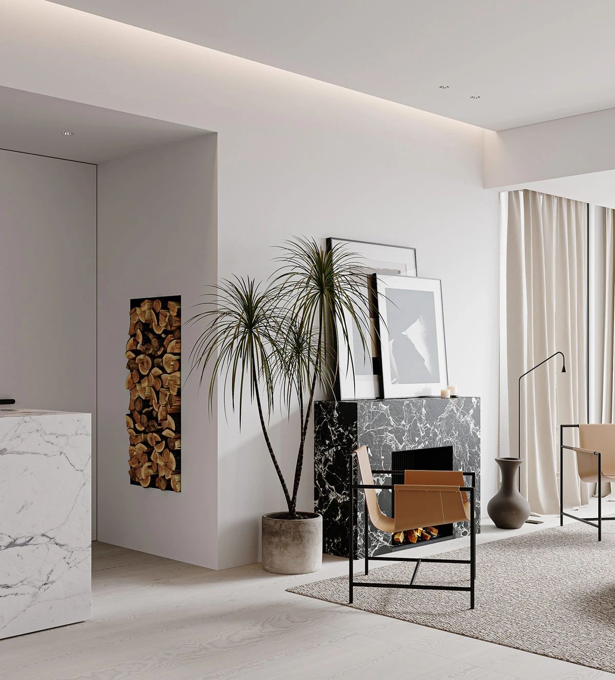 复古文艺宅设计丨空间设计-48