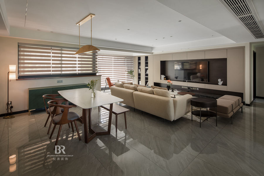 现代精致风四居室 · 融创江南融府的时尚生活空间丨兄弟装饰-10