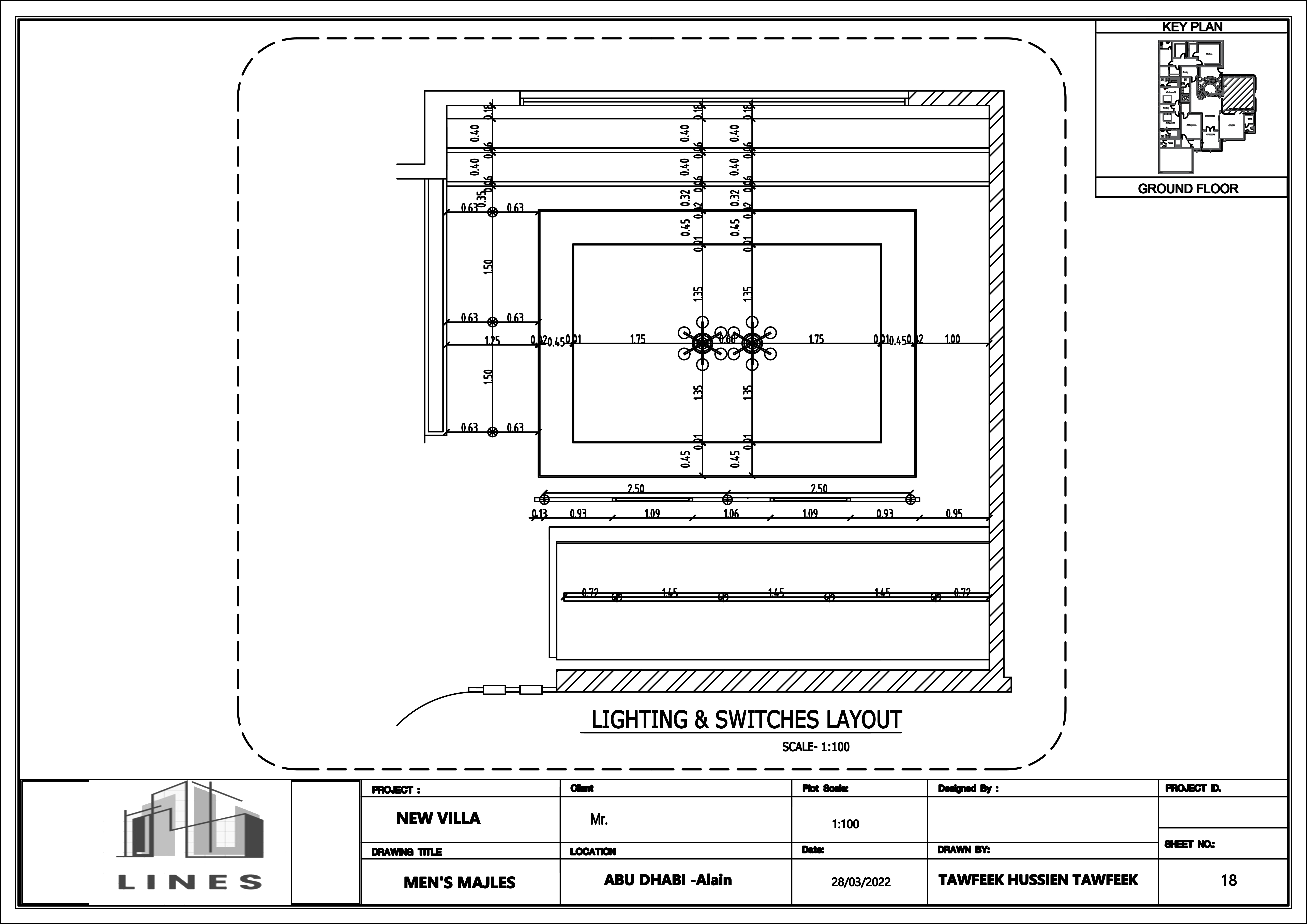 shop drawing for reception hall-17
