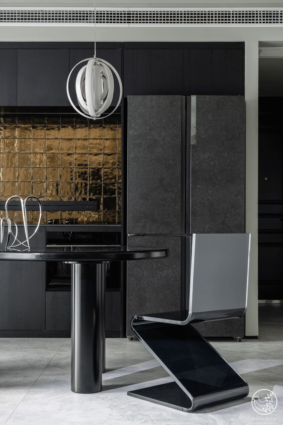 黑白圆舞曲 · 成都金牛区精致酷家居设计丨中国成都丨清羽设计-44