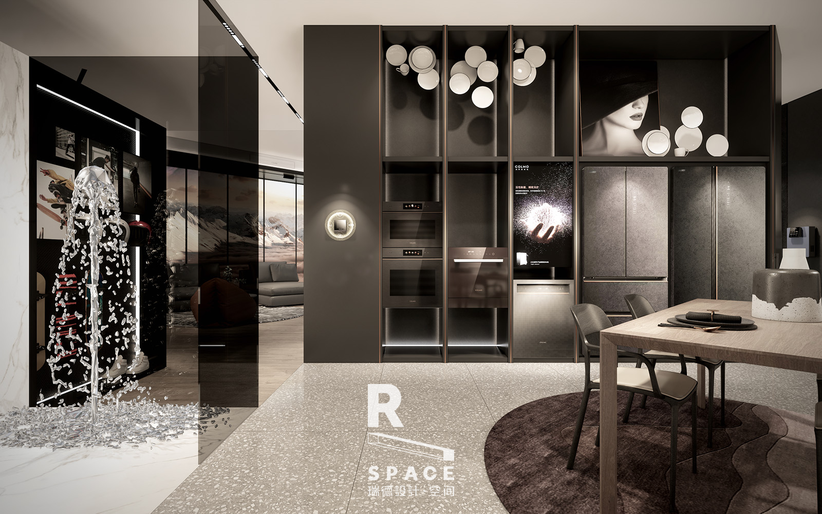 COLMO 全球首家 AI 智感体验馆空间设计丨中国广州丨瑞德设计·空间-25