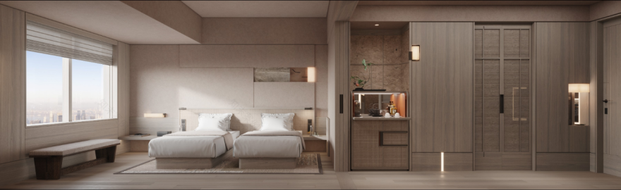 上海首家城市度假型阿丽拉酒店丨中国上海丨水平线设计公司-88