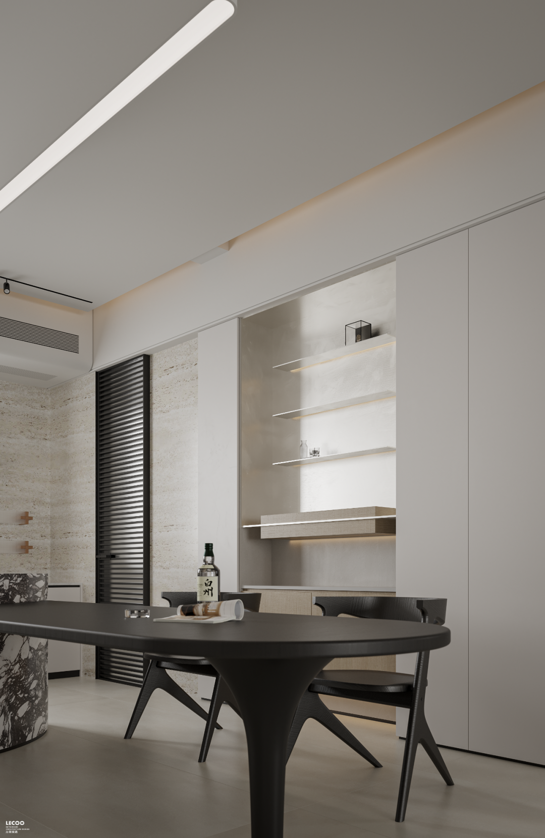 极简主义自建私宅设计丨中国潮州丨LECOO力高質造-24