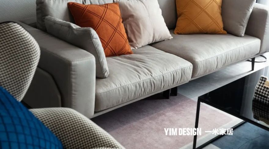 120㎡现代北欧婚房设计丨一米家居-18