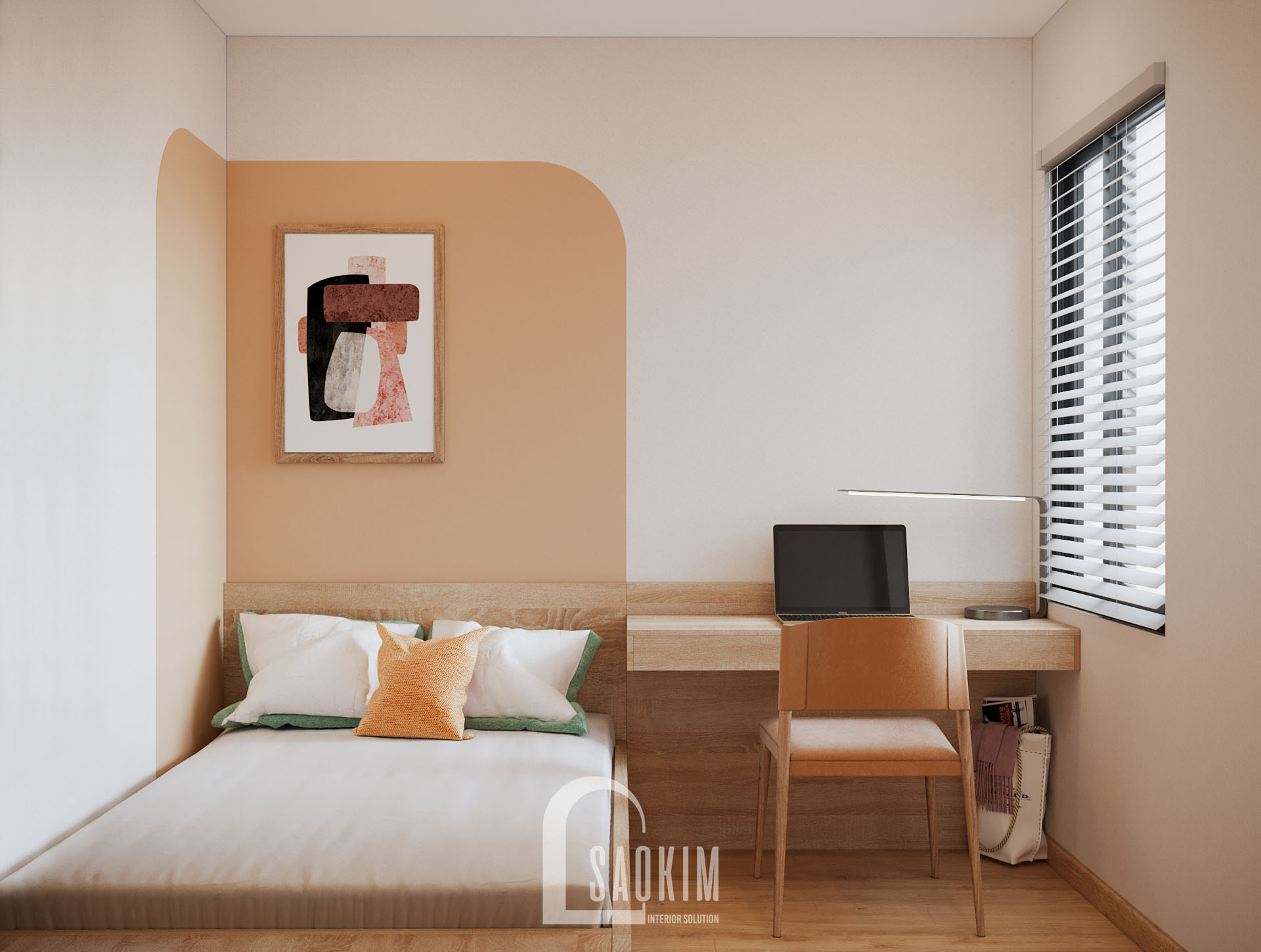 Vinhomes Smart City 公寓丨越南河内丨Sao Kim 室内设计公司-18