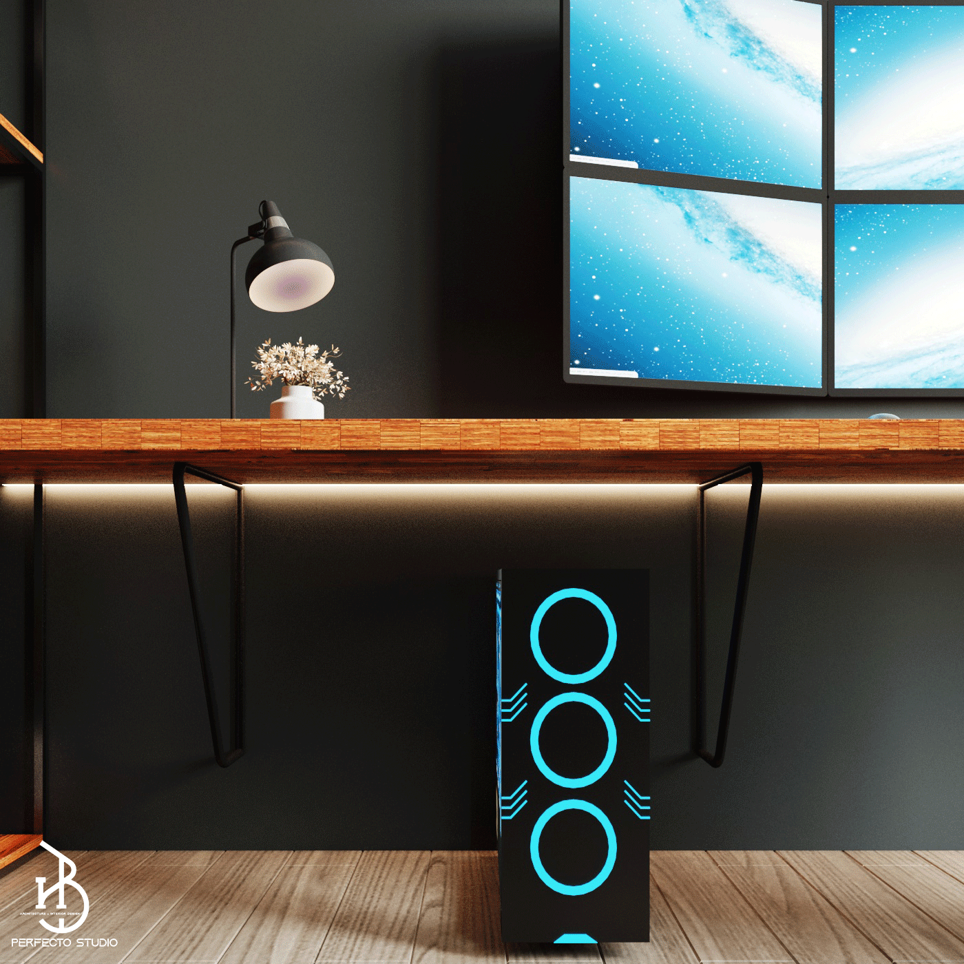 游戏卧室丨沙特阿拉伯丨Perfectostudio0-16