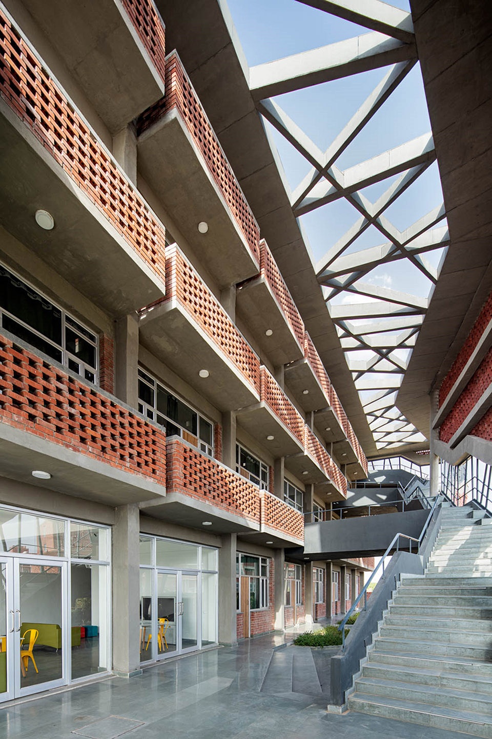 圣安德鲁斯技术与管理学院女生宿舍楼，印度 / Zero Energy Design Lab-41