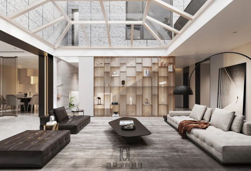 金茂国际 700 平米私宅丨当岱空间设计-24