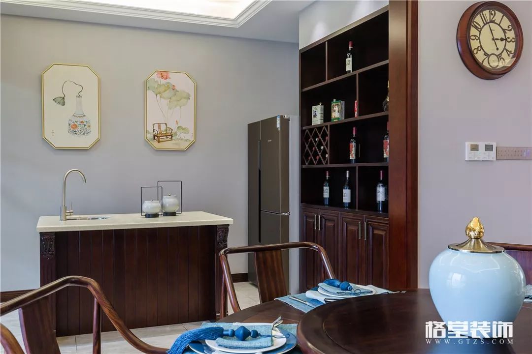 翡翠湾新中式设计，宁静雅致的空间艺术-36