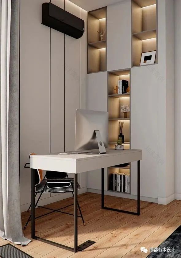 73㎡简约轻奢空间设计-19