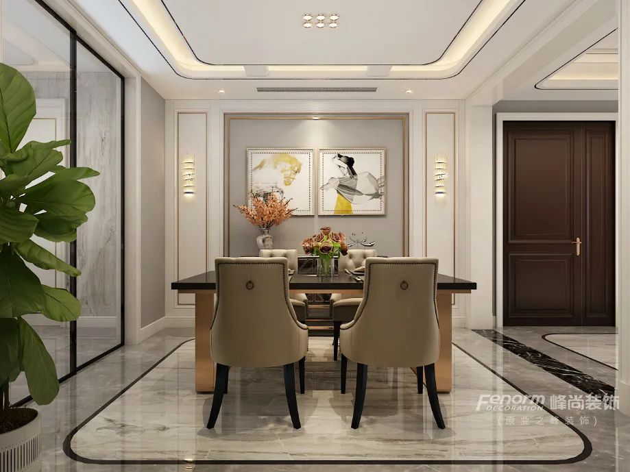 峰尚装饰季曼案例 | 理想家之绿色和谐空间-24