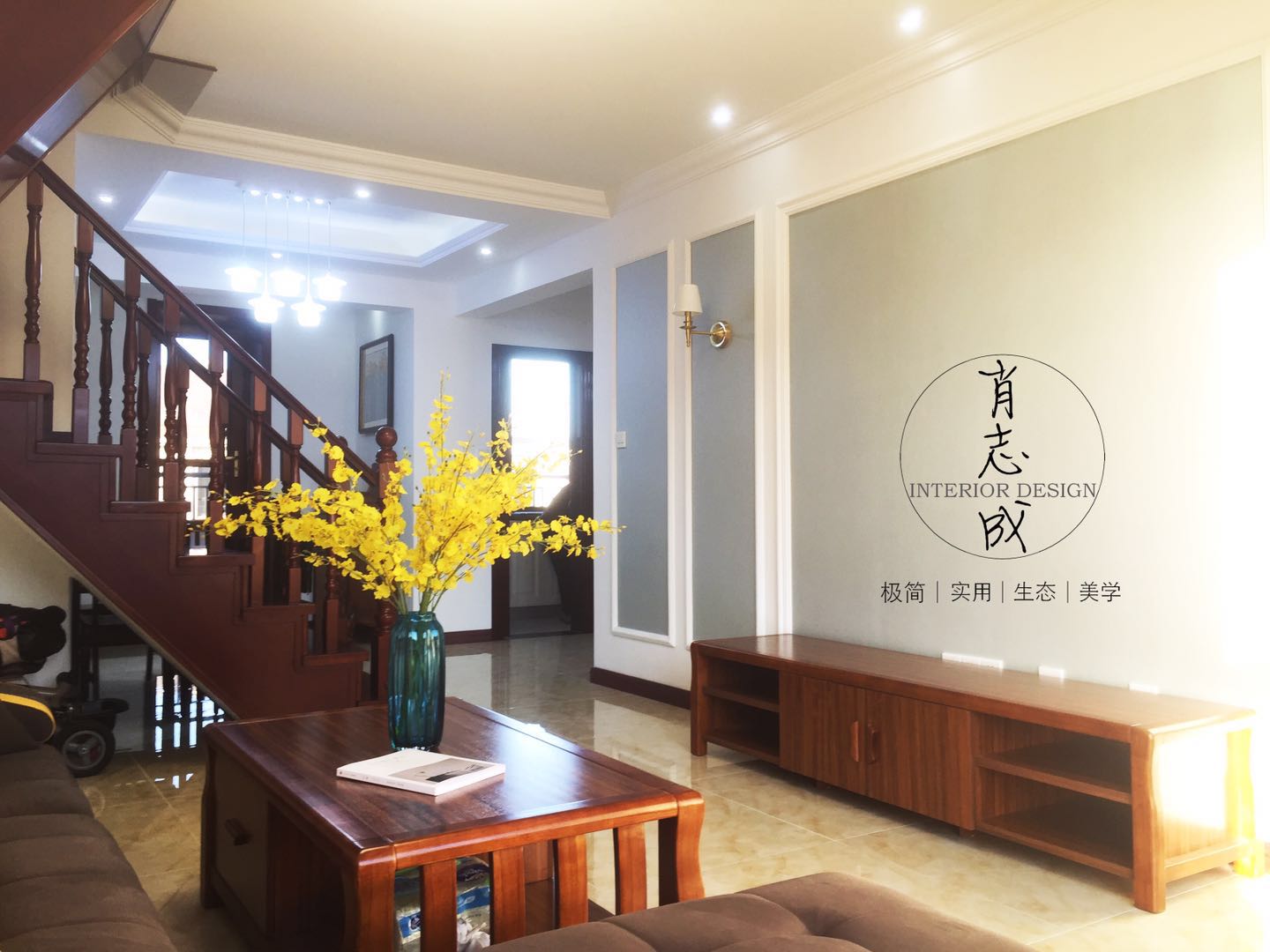 肖志成设计丨华轩北苑75平复式户型丨春•日光-21