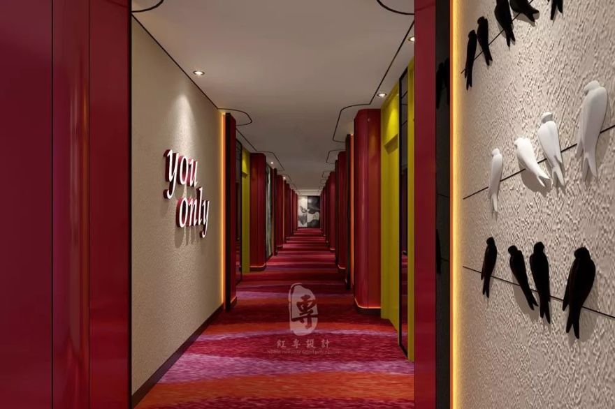 色彩狂想曲 | Only Day 精品主题酒店的浪漫设计-12