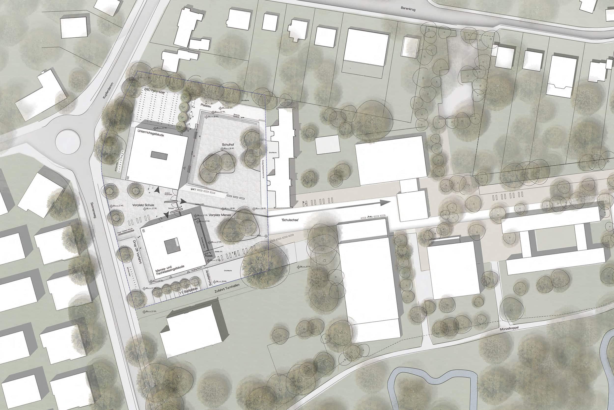 Gyula  Trebisch  Schule扩建新建筑丨德国汉堡-7