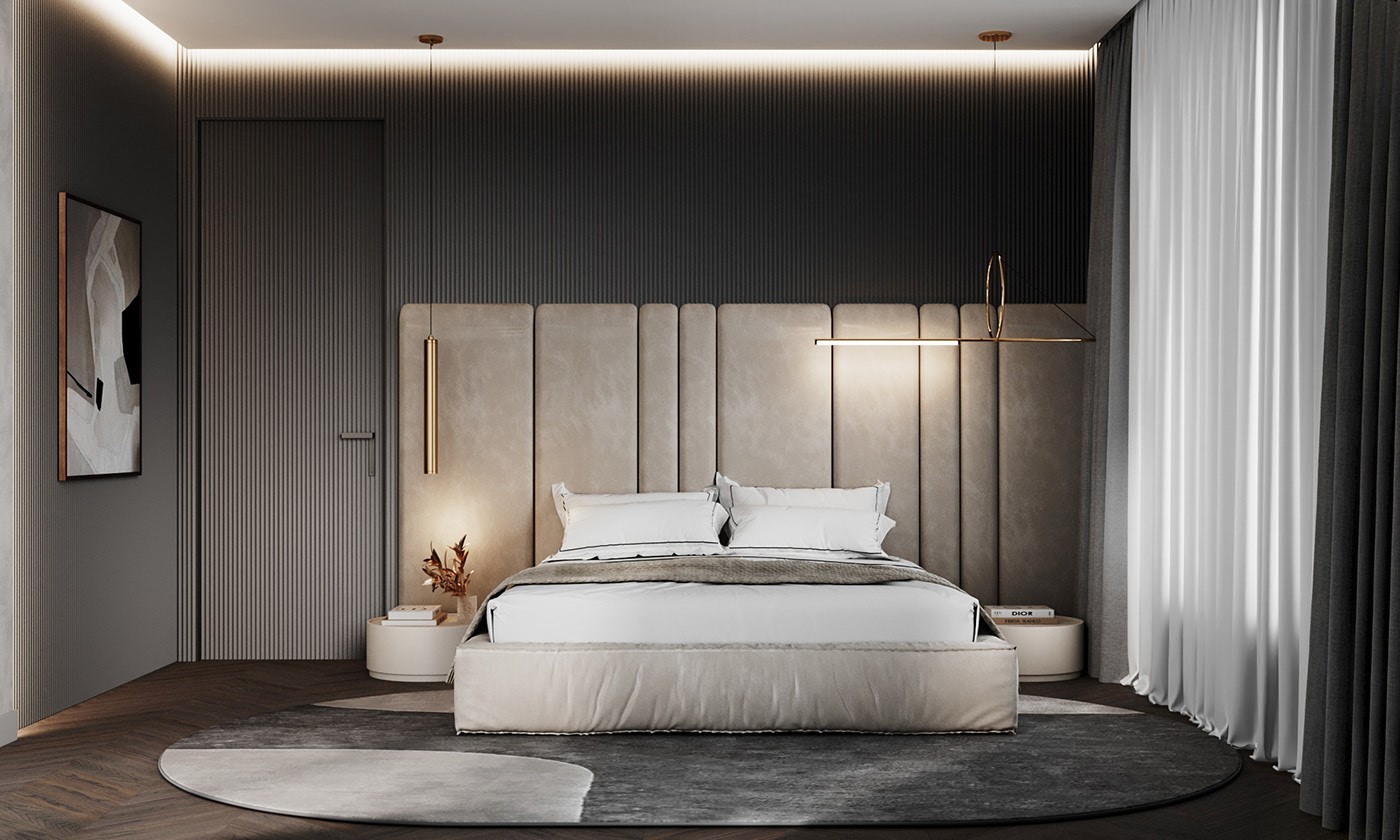 俄罗斯115㎡住宅设计 超有格调！-17