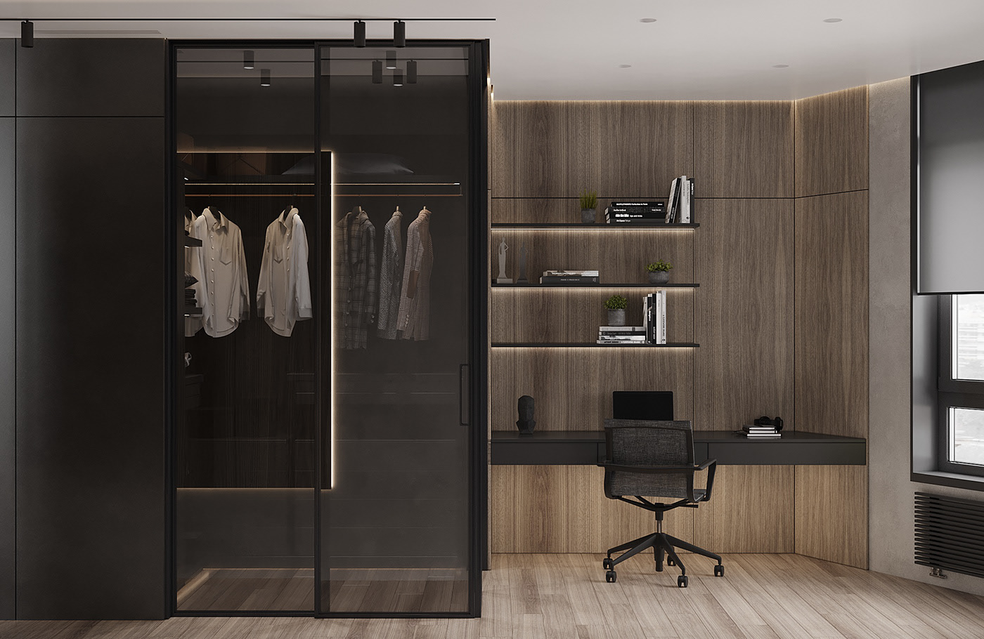 高级灰色系公寓设计 超舒适-25