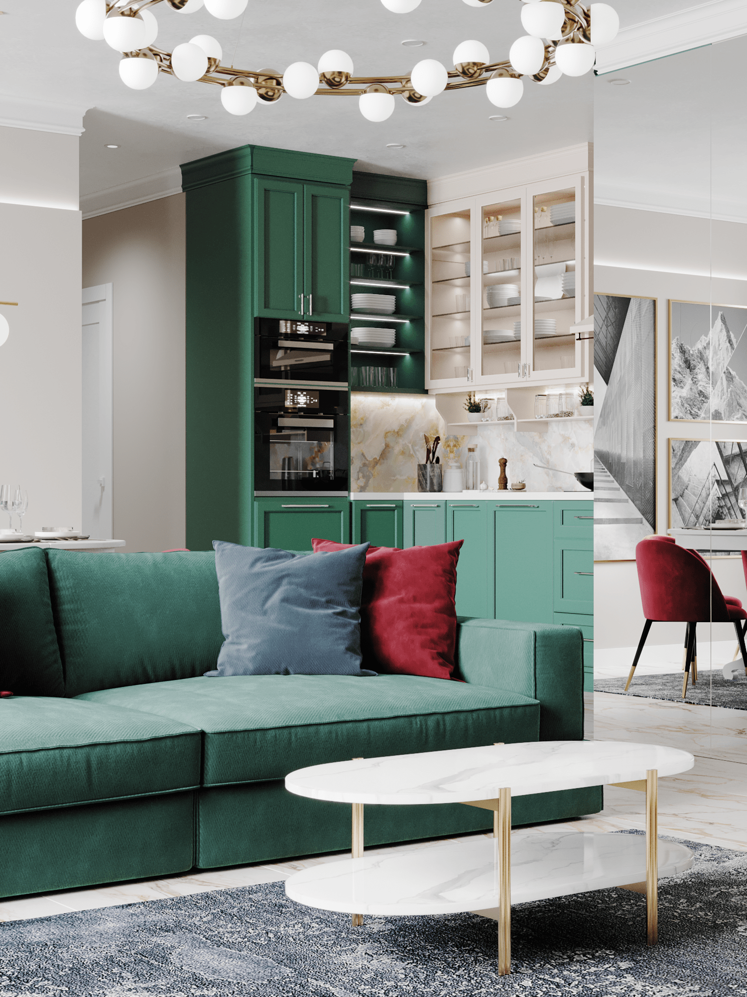 ЖК Time 两居室公寓设计-14