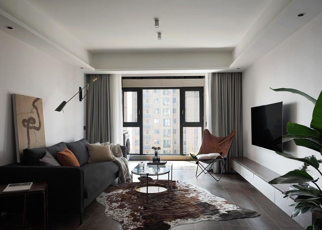 都市独居，孔雀蓝的静谧空间-2