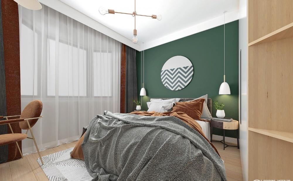 北欧轻奢打造童话梦境,生活阳台与洗烘一体机巧妙结合-10