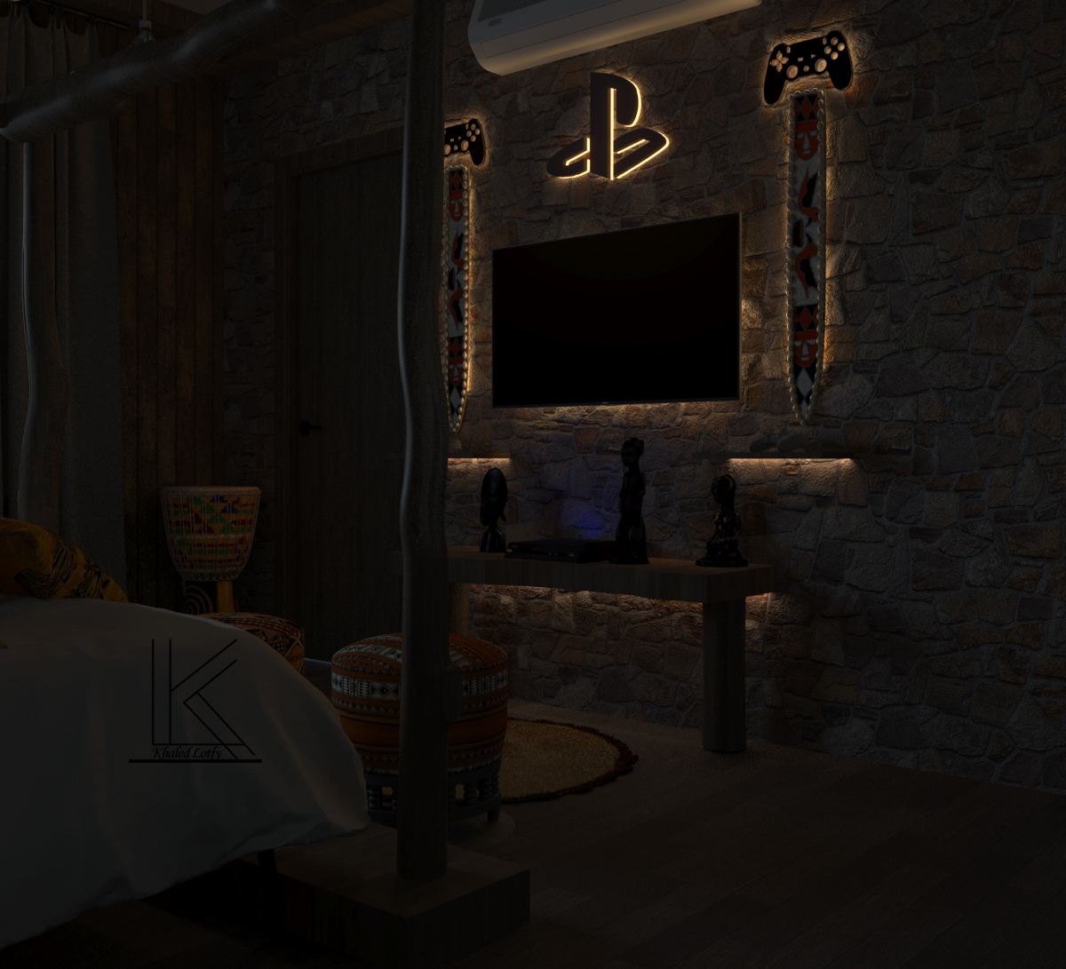 非洲男孩卧室丨埃及开罗-17