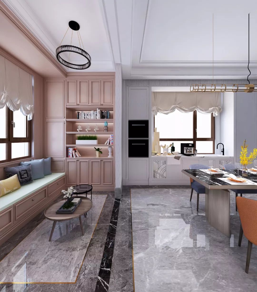 橘子郡梦幻美式轻奢别墅-34