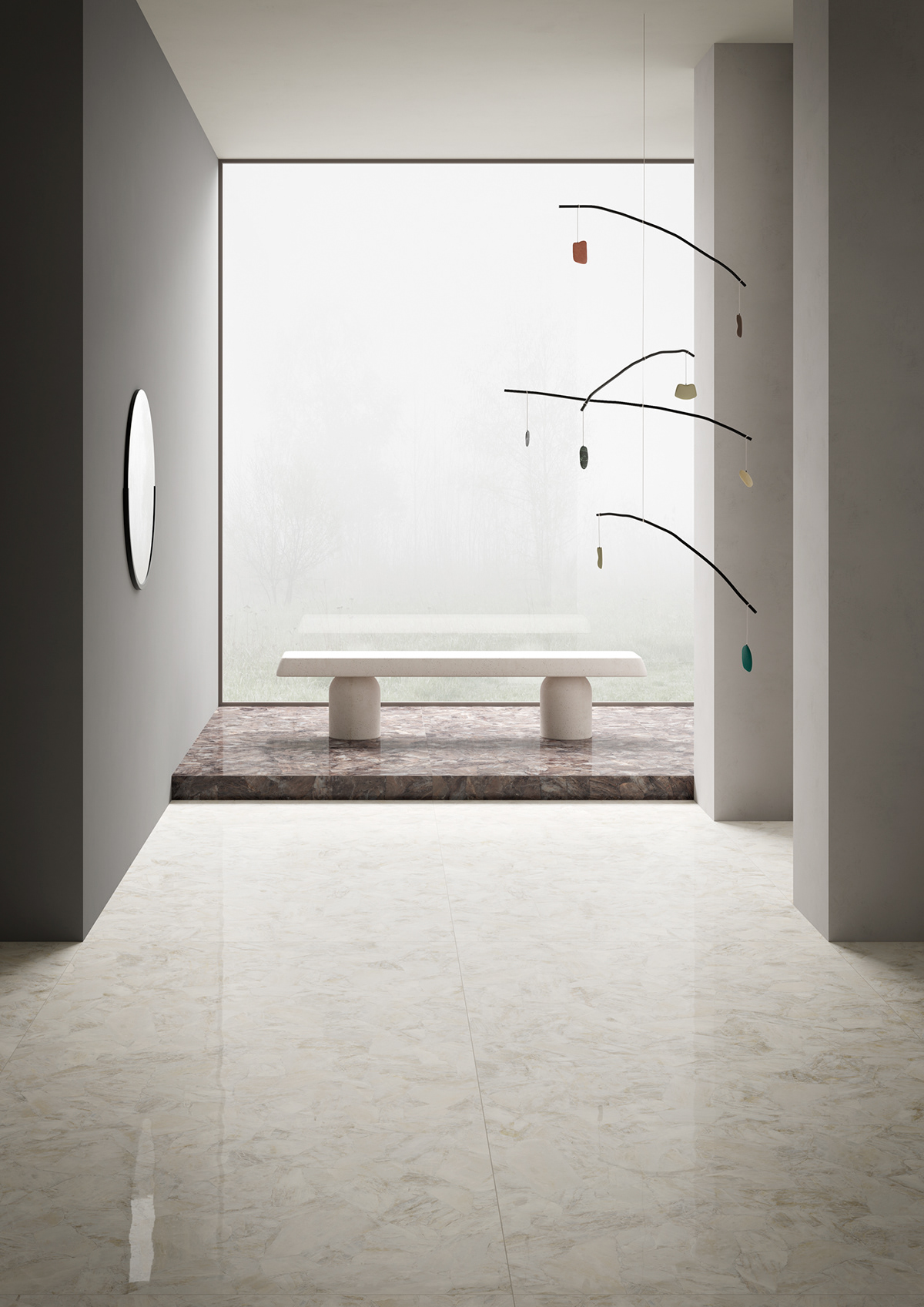 岩石盐-- 意大利 Graniti Fiandre 室内设计-1