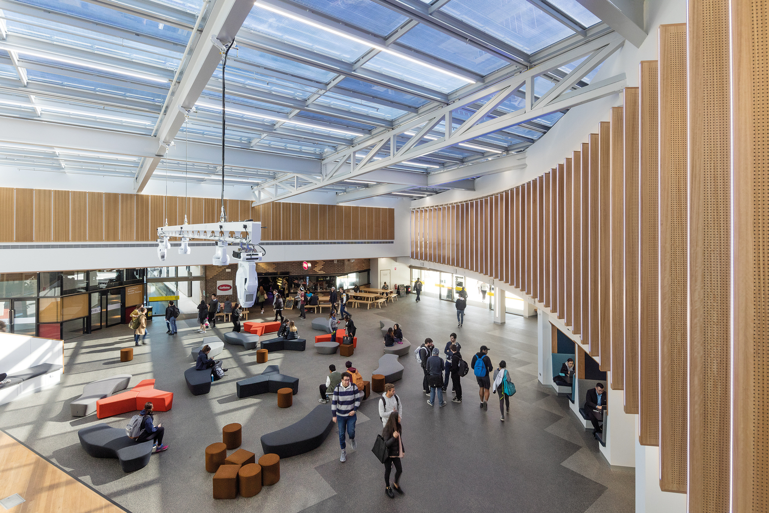 Deakin University Burwood Student Plaza  ThomsonAdsett-24