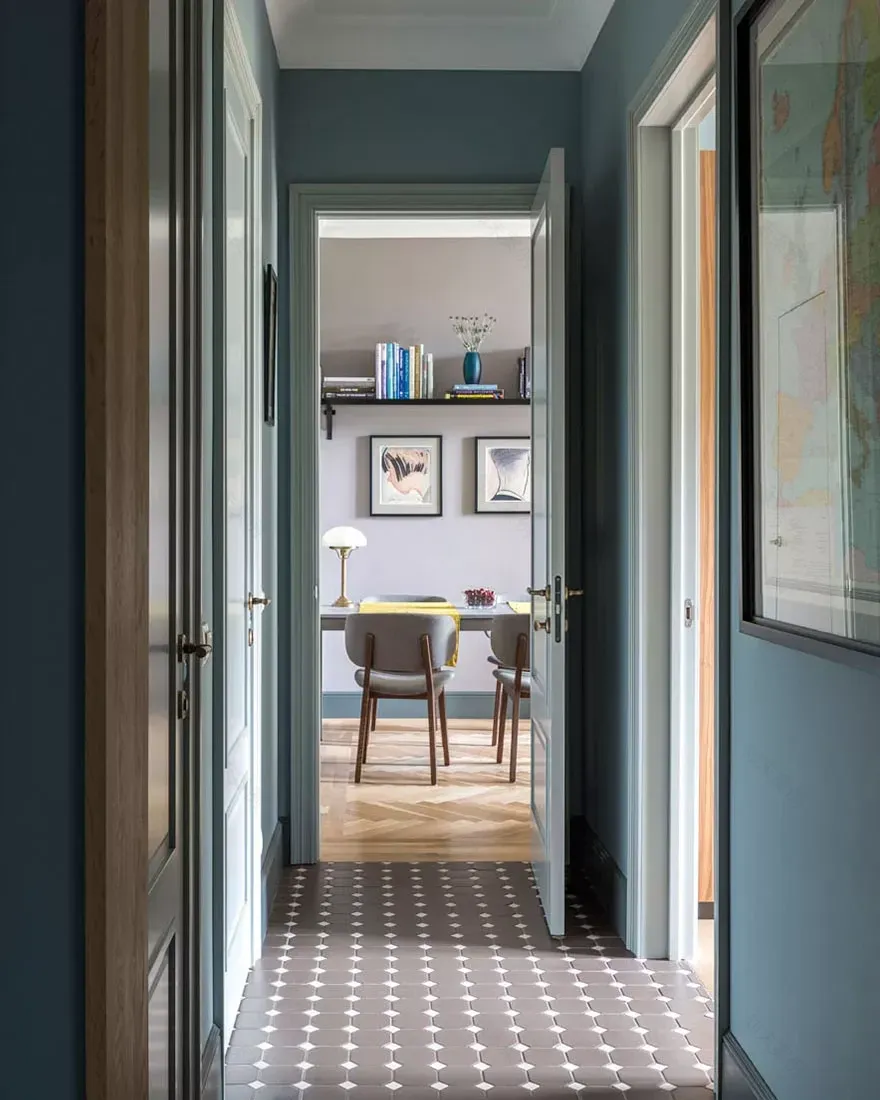 Елена Зуфарова设计的55平老房公寓丨俄罗斯莫斯科-12