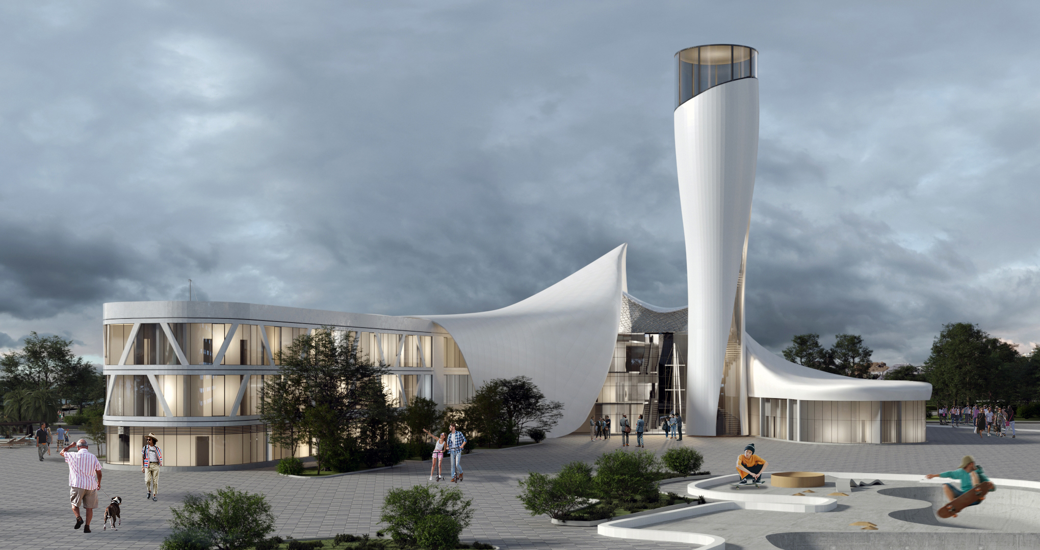 敖德萨小水域游艇俱乐部丨乌克兰敖德萨丨Bachelor thesis-11