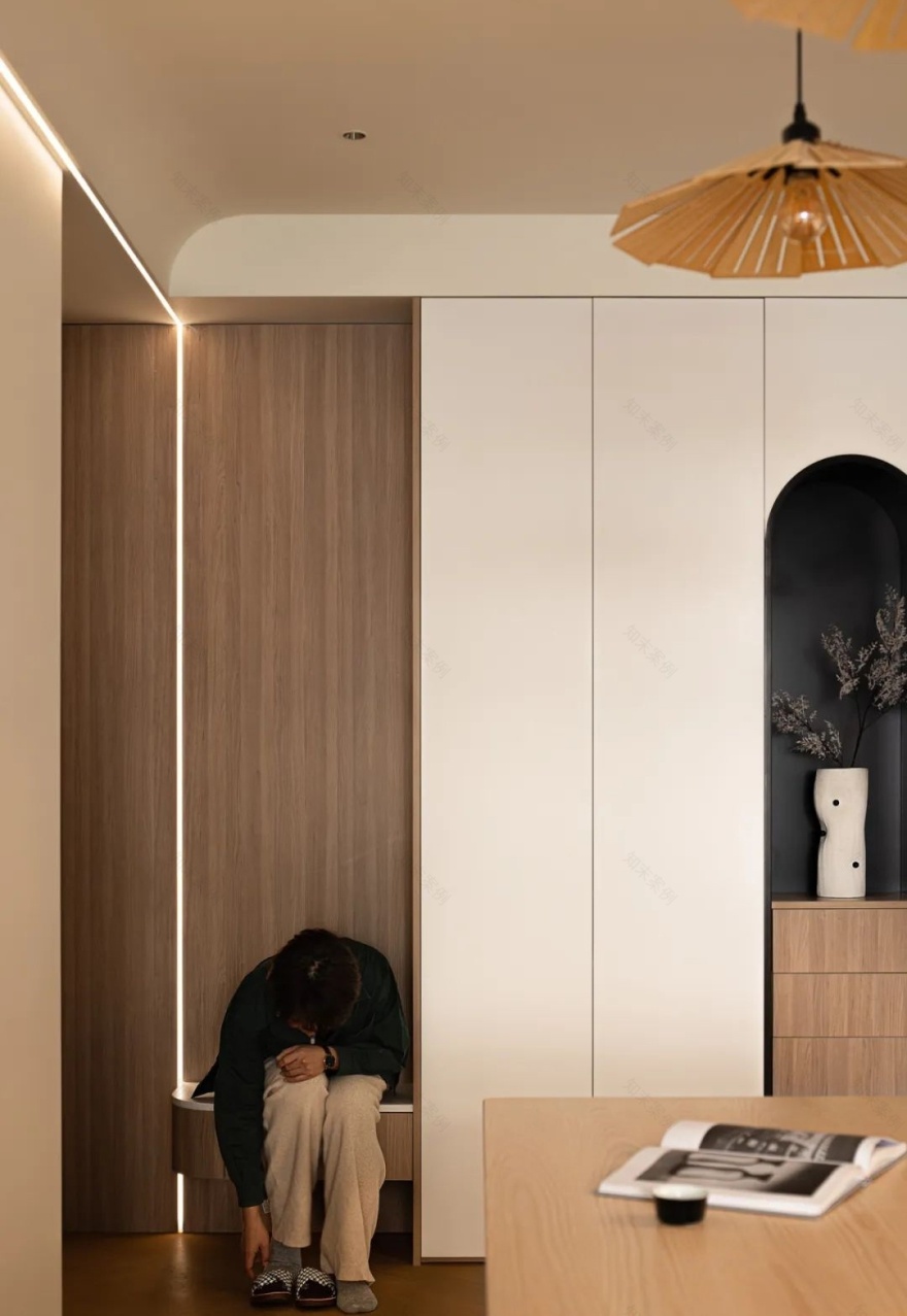 奶油原木风 · 中煤科工家属院碑林小区设计丨中国西安丨西安诺曼装饰设计有限公司-10