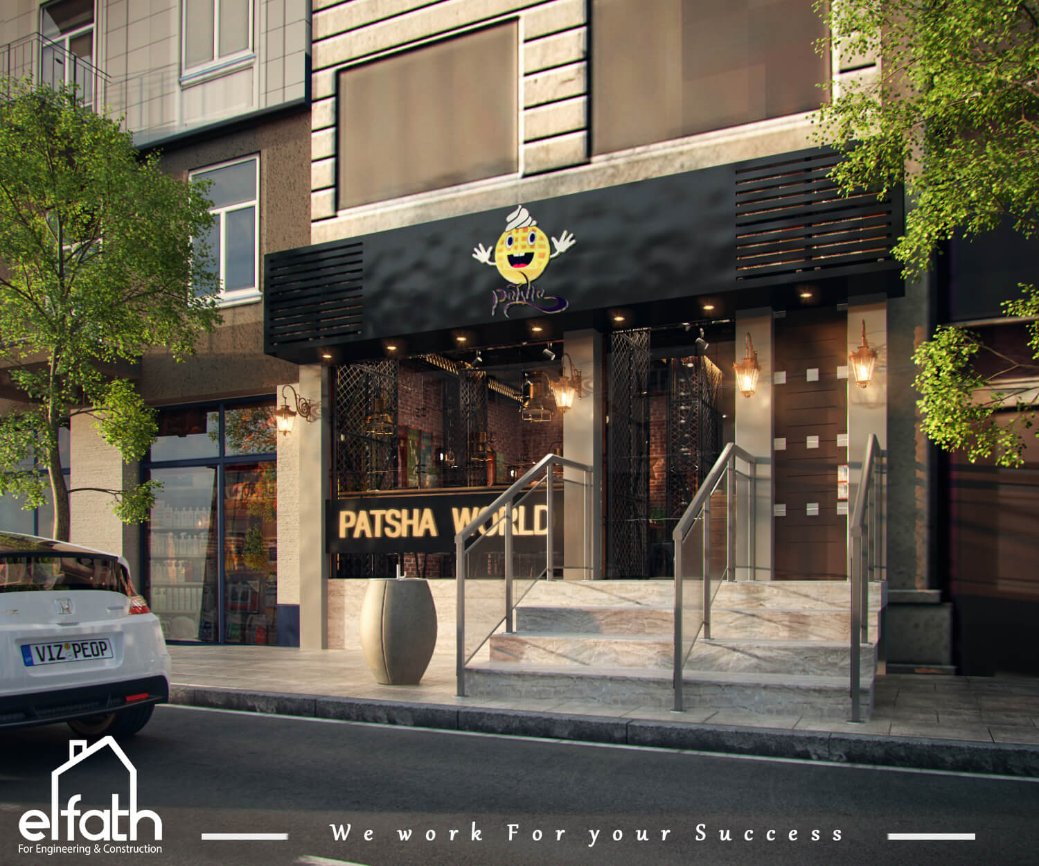 Patcha 餐厅室内外设计丨埃及丨El Fath Office-3