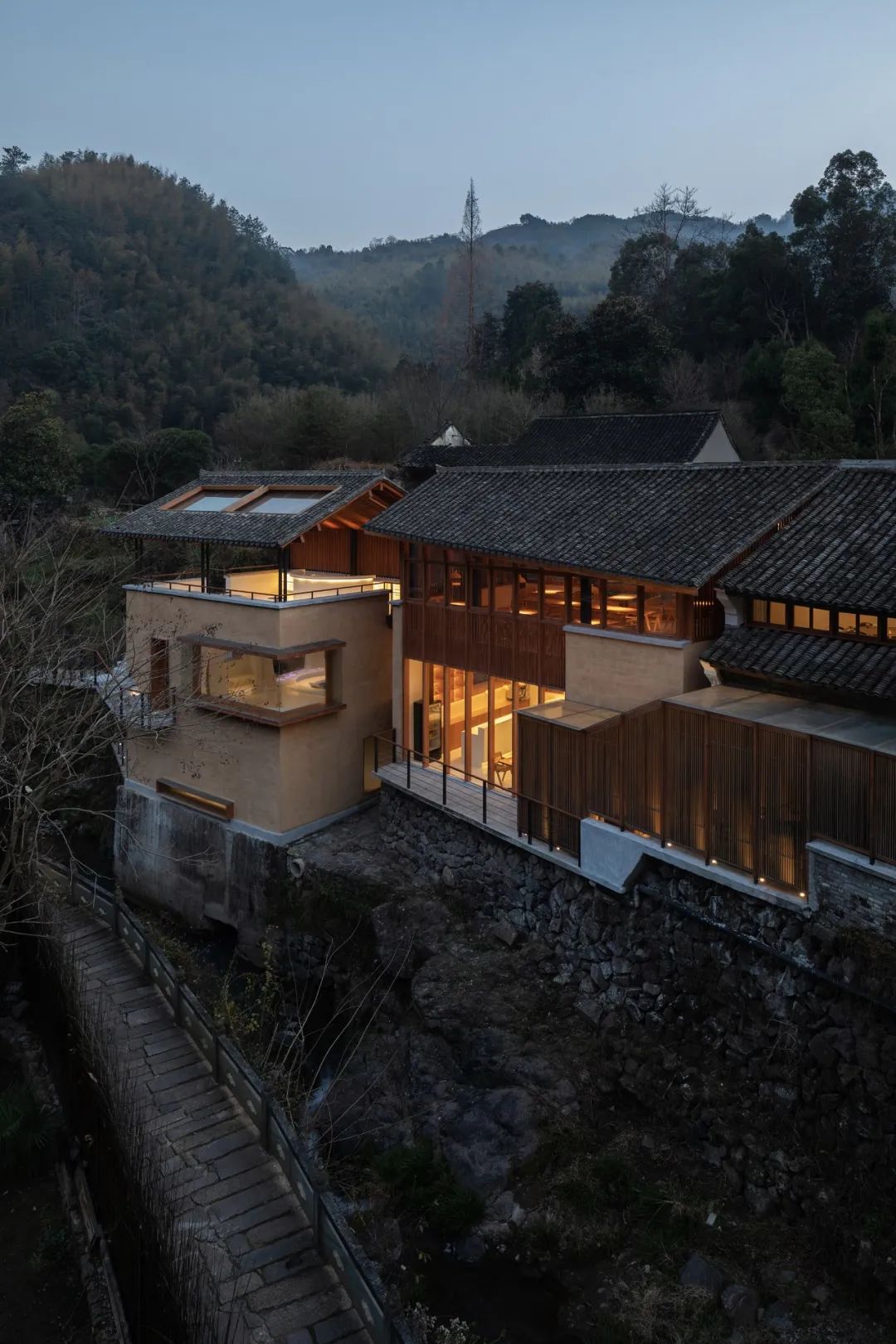 宁波奉化发电站餐厅酒吧改造丨中国宁波丨尌林建筑-11