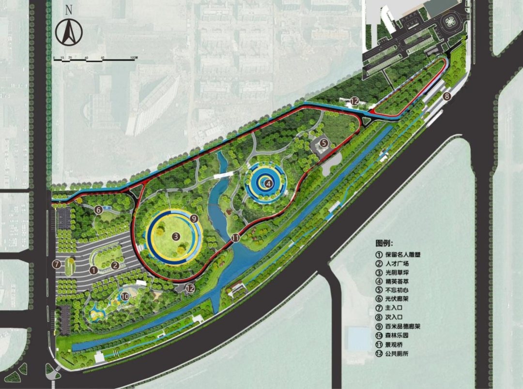 枣庄高新区人才公园设计丨中国枣庄丨同圆设计集团股份有限公司-41