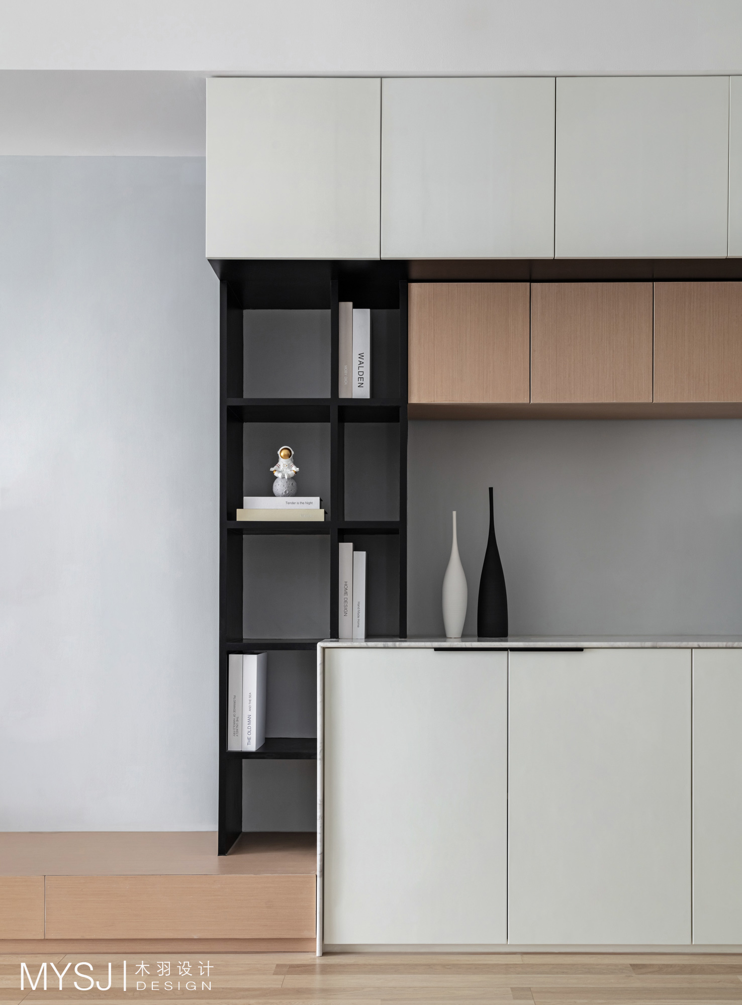 武汉木羽设计 | 140 平现代简约婚房,实现多功能需求-17