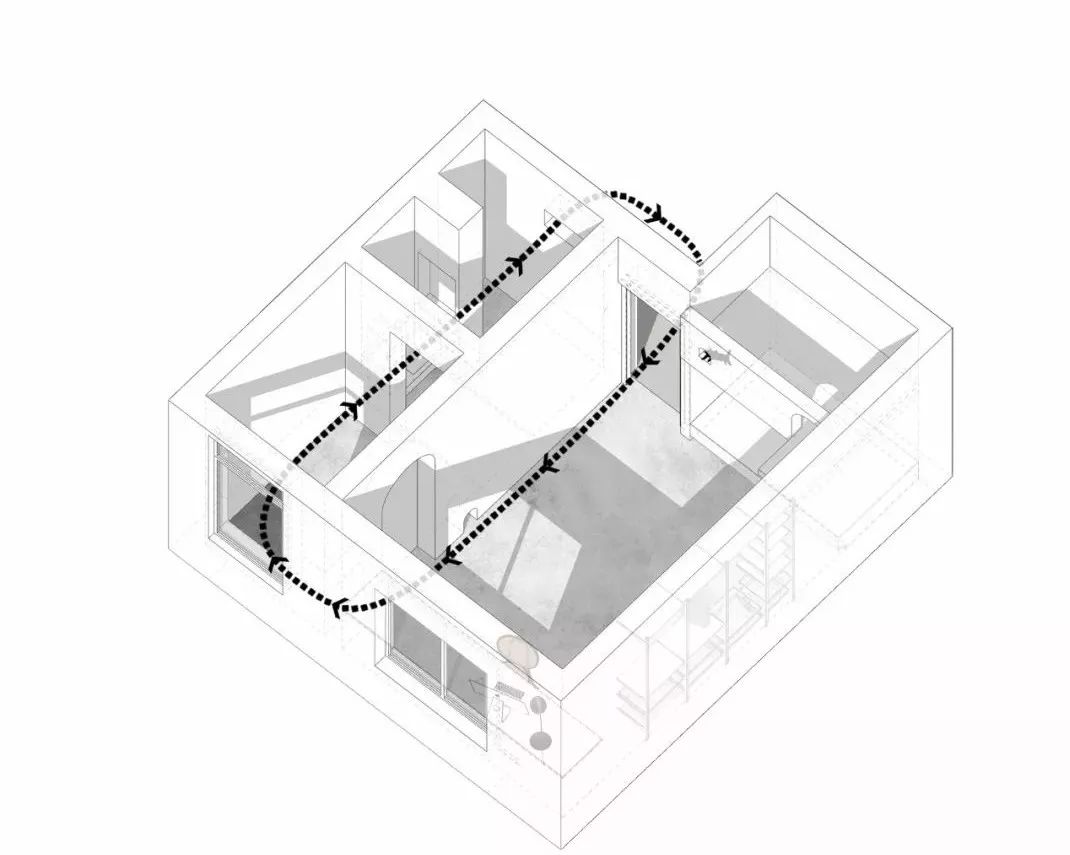 22㎡蜗居的色彩重生-22
