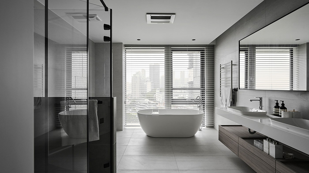 《川谷堂》简约大平层-31